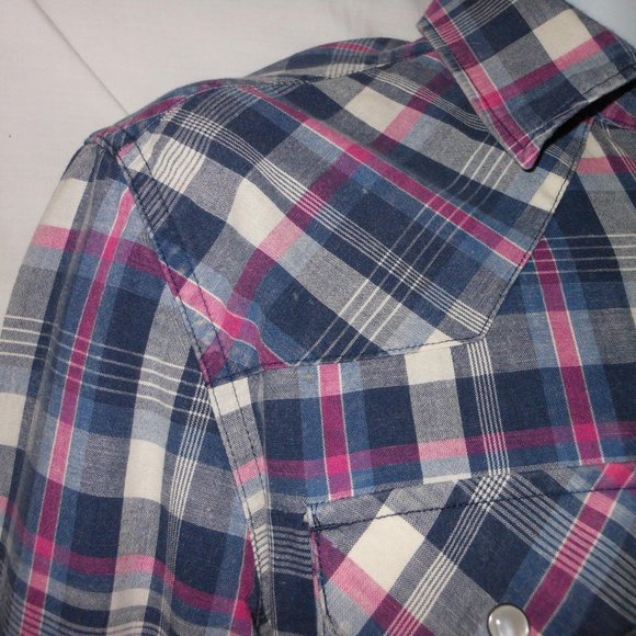 7 For all Man kind colorful men's button shirt - Picture 5 of 8